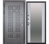 Дверь DIVA МХ-54 зеркало 2050x960 мм Левая Венге - Белый матовый УТ-00075574