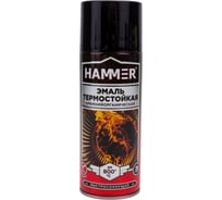 Термостойкая эмаль Hammer КО аэрозоль, серебристый, 520 мл, 0.27 кг, 5001, 800 ± 5 градусов ЭК000139188