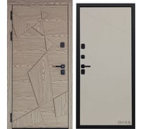 Дверь DIVA 97/1 2050x960 мм Левая Дуб натуральный - Д11 Софт шампань УТ-00074928