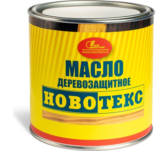Деревозащитное масло НОВБЫТХИМ НОВОТЕКС (дуб; банка 0.75 л) 2507