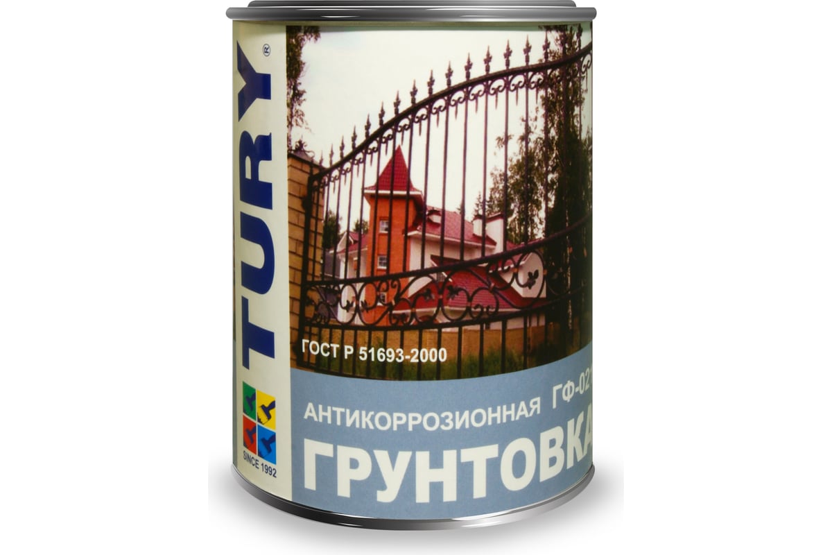 Грунт TURY ГФ-021 (серый; 1 кг) 00001000246 - выгодная цена, отзывы ...