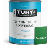 Эмаль TURY ПФ-115 Универсал зеленая, 0,45 кг 2007204