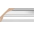 Потолочный плинтус Decomaster D100-114ДМ 69x69x2400 мм D100-114 ДМ 3