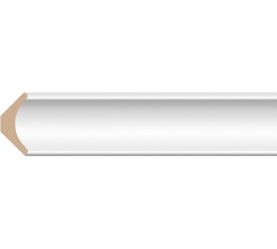 Потолочный плинтус Decomaster D133-114ДМ 20x20x2400 мм D133-114 ДМ