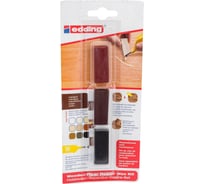 Восковой набор EDDING 8902 для ремонта деревянных полов, 3 оттенка, блистер, красное дерево E-8902#3-B#604