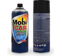 Универсальная эмаль Mobicar 520 мл RAL 9005 черный глянцевый 0505-9005 МС
