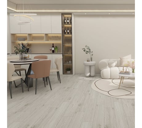 Виниловый пол с подложкой Lamiwood QUARTZWOOD (Дуб Бруклин; класс 43; 5 мм; микрофаска; площадь упаковки 2,24 кв.м) Q-12