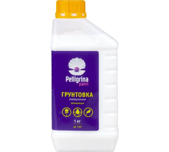 Универсальная грунтовка PELLIGRINA PAINT проникающая, 1 кг 231240 1