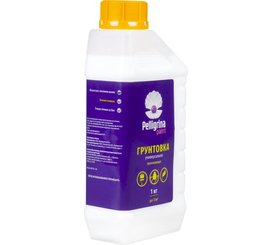 Универсальная грунтовка PELLIGRINA PAINT проникающая, 1 кг 231240