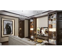 Плинтус потолочный Decomaster 60x17x2400 мм D216-62