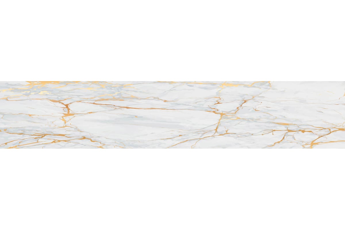 Кухонный фартук Студия фартуков Золотые прожилки мрамора 3000x600 мм ...