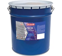 Эмаль Pufas ПФ-115 красная Decoself 25кг тов-200181