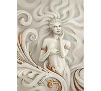 Фотообои Студия фотообоев Гипс и золото, 200x270 см, 2 полотна 1219009