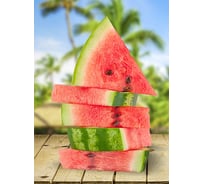 Фотообои Студия фотообоев Долька арбуза, 200x270 см, 2 полотна 1213616