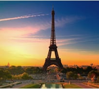 Фотообои Студия фотообоев Эйфелева башня, 300x270 см, 3 полотна 1301102