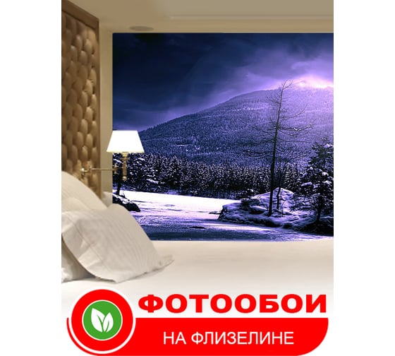 Фотообои Студия фотообоев Далекие миры, 200x270 см, 2 полотна 1205360