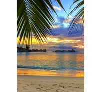 Фотообои Студия фотообоев Вечерний пляж, 200x270 см, 2 полотна 1203506