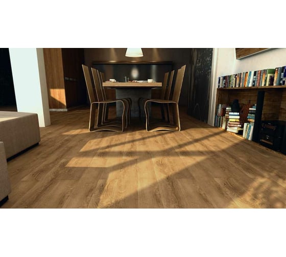 Ламинат FLOORWOOD Serious Smart Дуб Сеул, 34 класс, толщина 12 мм, с фаской 1.216 кв.м CD229SM