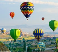 Фотообои Студия фотообоев Групповой взлет, 300x270 см, 3 полотна 1317729