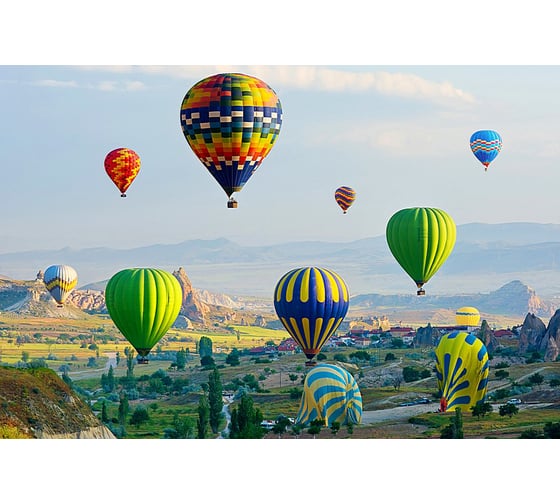 Фотообои Студия фотообоев Групповой взлет, 400x270 см, 4 полотна 1417729 1