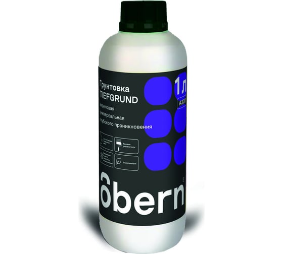 Грунтовка глубокого проникновения Obern TIEFGRUND 1 л 16278 1
