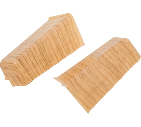 Наружный угол для плинтуса Волшебная палочка Home ПВХ, 70 мм, в упаковке 2 шт., 7013 УТ000075277