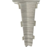 Внутренний угол для плинтуса Волшебная палочка Home ПВХ, 70 мм, в упаковке 2 шт., 7012 УТ000075257