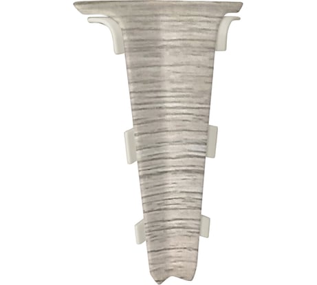 Внутренний угол для плинтуса Волшебная палочка Home ПВХ, 70 мм, в упаковке 2 шт., 7010 УТ000075255