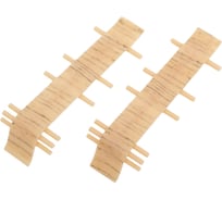 Соединитель для плинтуса Волшебная палочка Home ПВХ, 70 мм, в упаковке 2 шт., 7013 УТ000075239