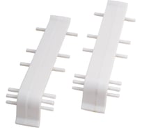 Соединитель для плинтуса Волшебная палочка Home ПВХ, 70 мм, в упаковке 2 шт., 7001 УТ000075227