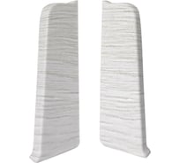 Заглушка для плинтуса Волшебная палочка Home ПВХ, 70 мм, в упаковке пара, 2 шт., 7007 УТ000075214