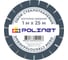 Обои стеклотканевые Polinet Рогожка средняя 1x25 м 70г/м2 290081 2