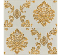 Мягкая самоклеящаяся 3D панель LAKO Барокко (комплект 5 шт.; бежевый 1; 70x70 см) LKD-5-1012