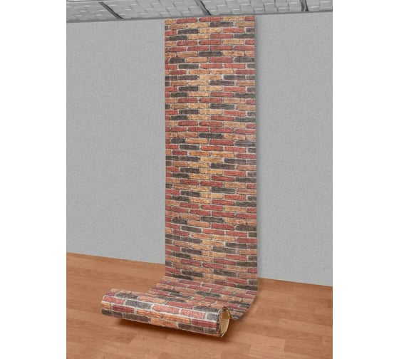 Мягкая самоклеящаяся 3D панель LAKO Камень (каменная кладка 1; рулон, 70x600 см) LKD-16-05-109-RU