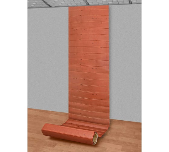 Мягкая самоклеящаяся 3D панель LAKO Дерево (коричневый микс; 70x600 см) LKD-22-05-107