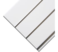 Потолочная вагонка ПВХ Оранда СПК 3-х секционная Хром 2224