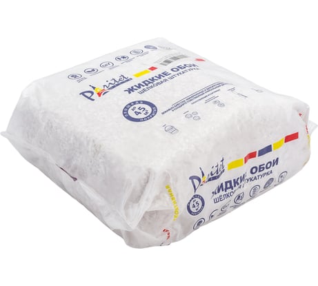 Жидкие обои Paritet № 61 гладкий жемчужно-серый 0,605 кг PDLW-B54