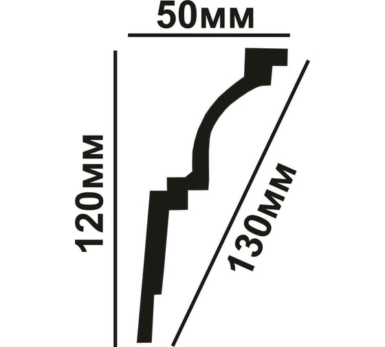 Плинтус Glanzepol GPХ-20 2 м 4610086620311