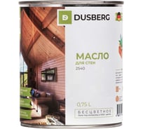 Масло для стен DUSBERG бесцветное, 0.75 л 2540075