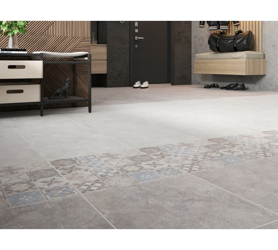 Напольный декор LB CERAMICS Македония (геометрия; 45x45 см; площадь упаковки 1,62 кв.м) СК000038045