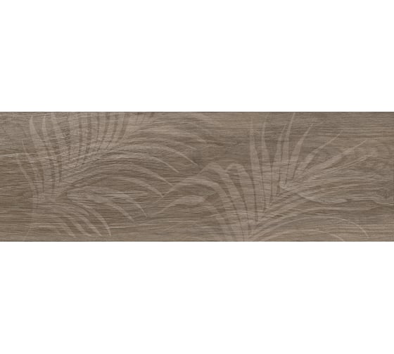 Декор LB CERAMICS Шэдоу (коричневый; 20x60 см; площадь упаковки 0.96 кв.м) СК000032952