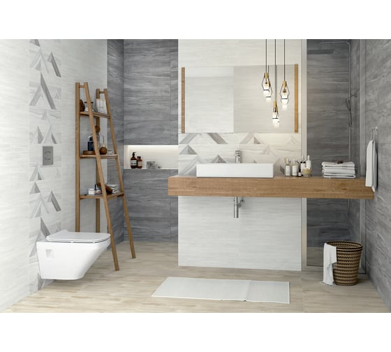 Керамогранит LB CERAMICS Аспен (темно-серый; 30x60 см; площадь упаковки 1,44 кв.м) СК000036831