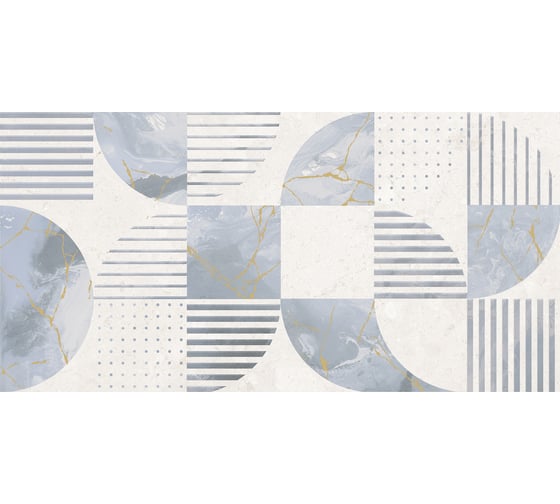 Декор LB CERAMICS Ниагара (многоцветный геометрия; 30x60 см; 1 шт.) СК000036867 1