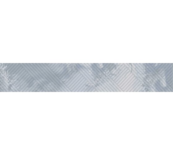 Бордюр LB CERAMICS Ниагара (светло-синий; 5x30 см; 1 шт.) СК000036869