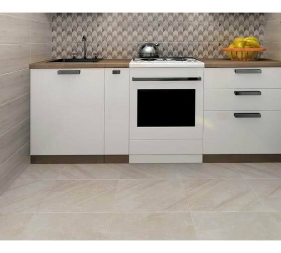Напольный  декор LB CERAMICS Таверна (бежевый; 45x45 см; площадь упаковки 1,62 кв.м) СК000032984