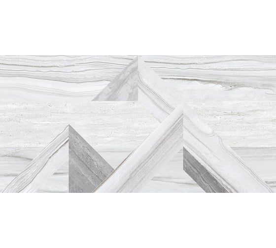 Декор LB CERAMICS Аспен (светло-серый; 30x60 см; площадь упаковки 1,44 кв.м) СК000036833