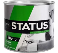 Масляная краска Радугамалер STATUS МА-15 (вишневая; по металлу, дереву, бетону; 0,8 кг) 4630018082437