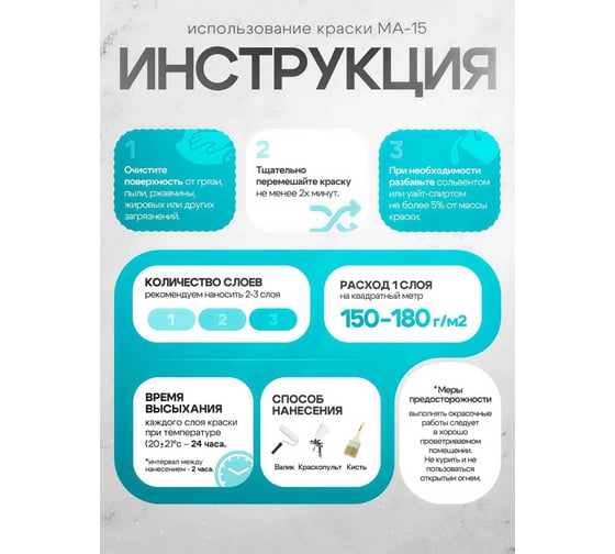 Масляная краска Радугамалер STATUS МА-15 (черная; по металлу, дереву, бетону; 2.6 кг) 4630018083656