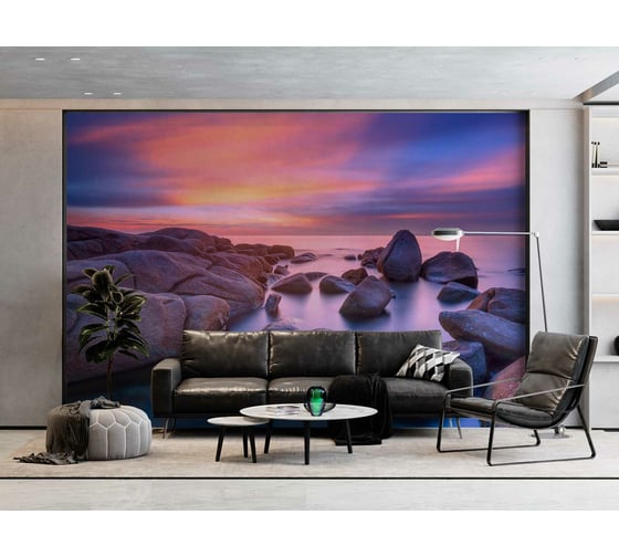 Флизелиновые фотообои PRIMAVERA Морской пейзаж 3х2.7 м PV-1252-P3 1
