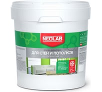 Акриловая краска для стен и потолков NEOLAB супербелая, 25 кг 700014